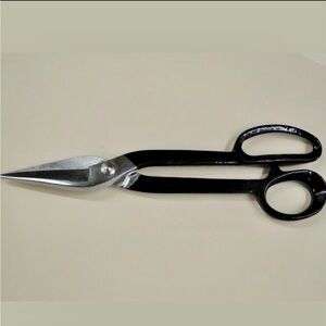Tiger USA Professional Designer, Black Steel Scissors for Pattern Shears